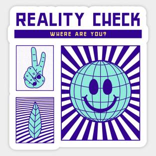 REALITY CHECK Sticker